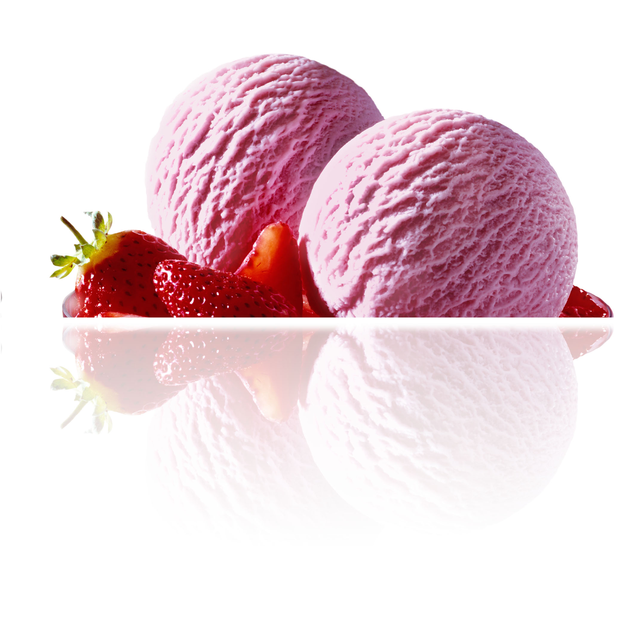 Helado de Fresa