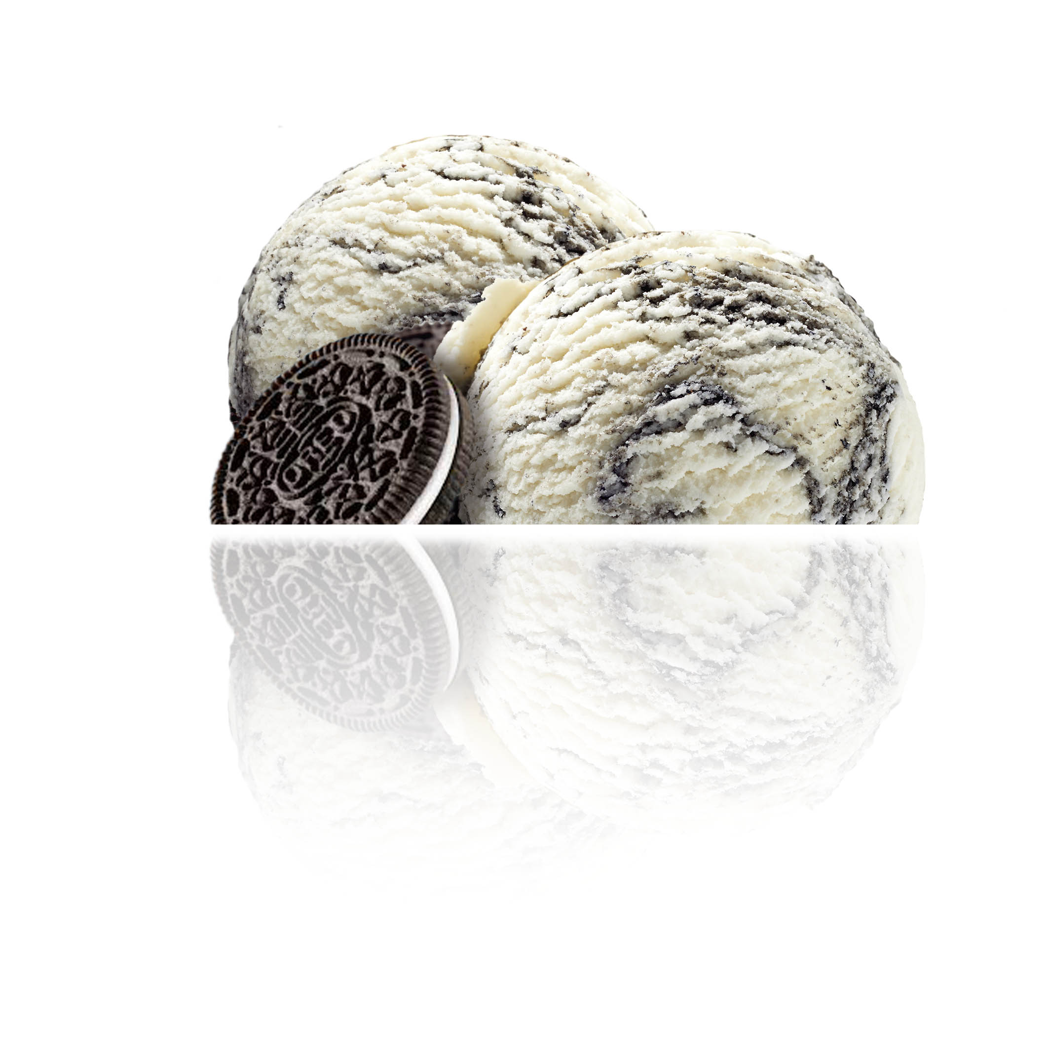 Helado de Nata con Oreo